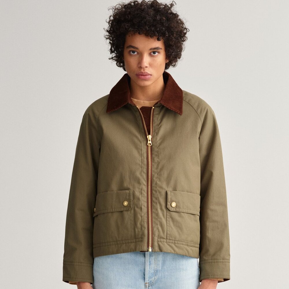 gant cropped jacket